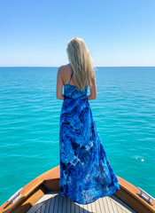 Rayon Maxi Dress Large