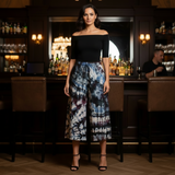 Linen/Rayon Palazzo Capris Small Clearance